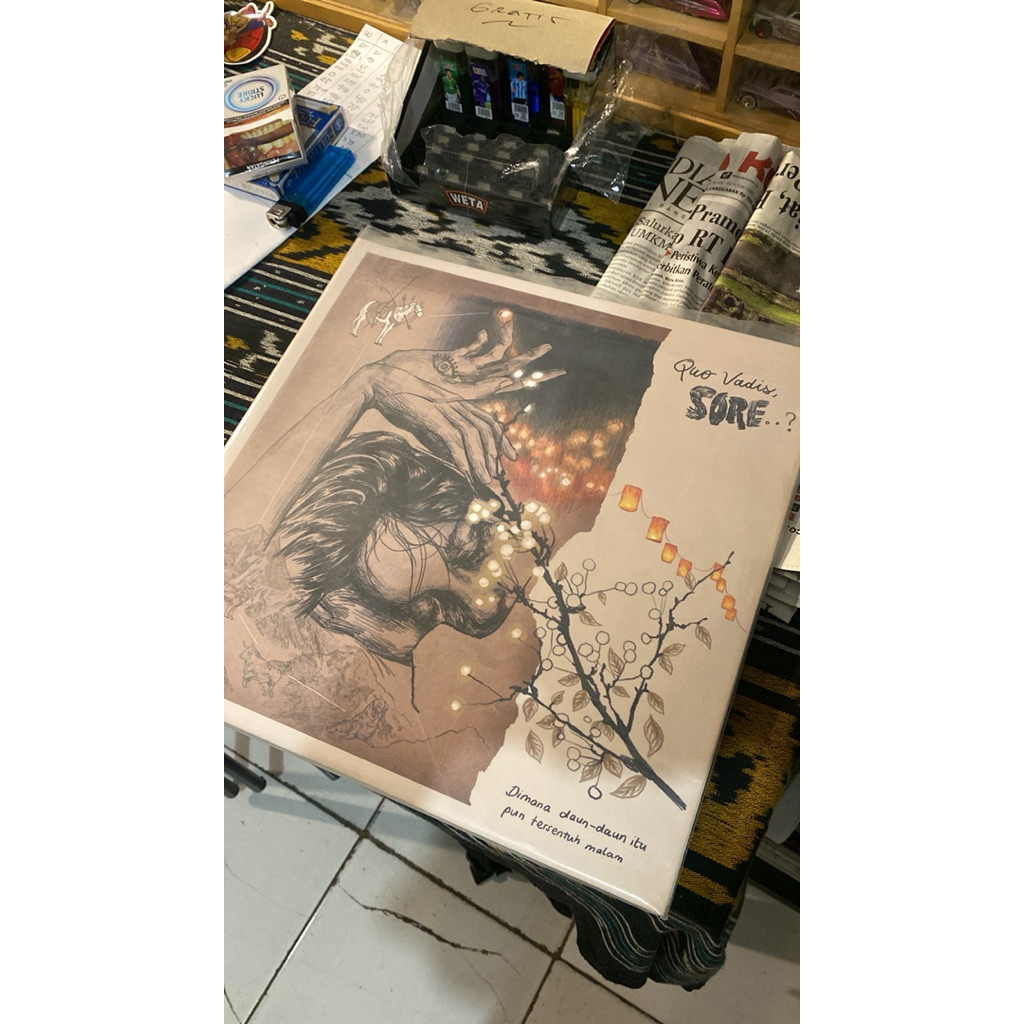 Vinyl Piringan Hitam Sore dan The Panturas