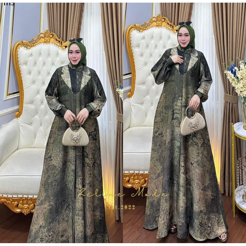 Gamis Zeline_mode  ter baru