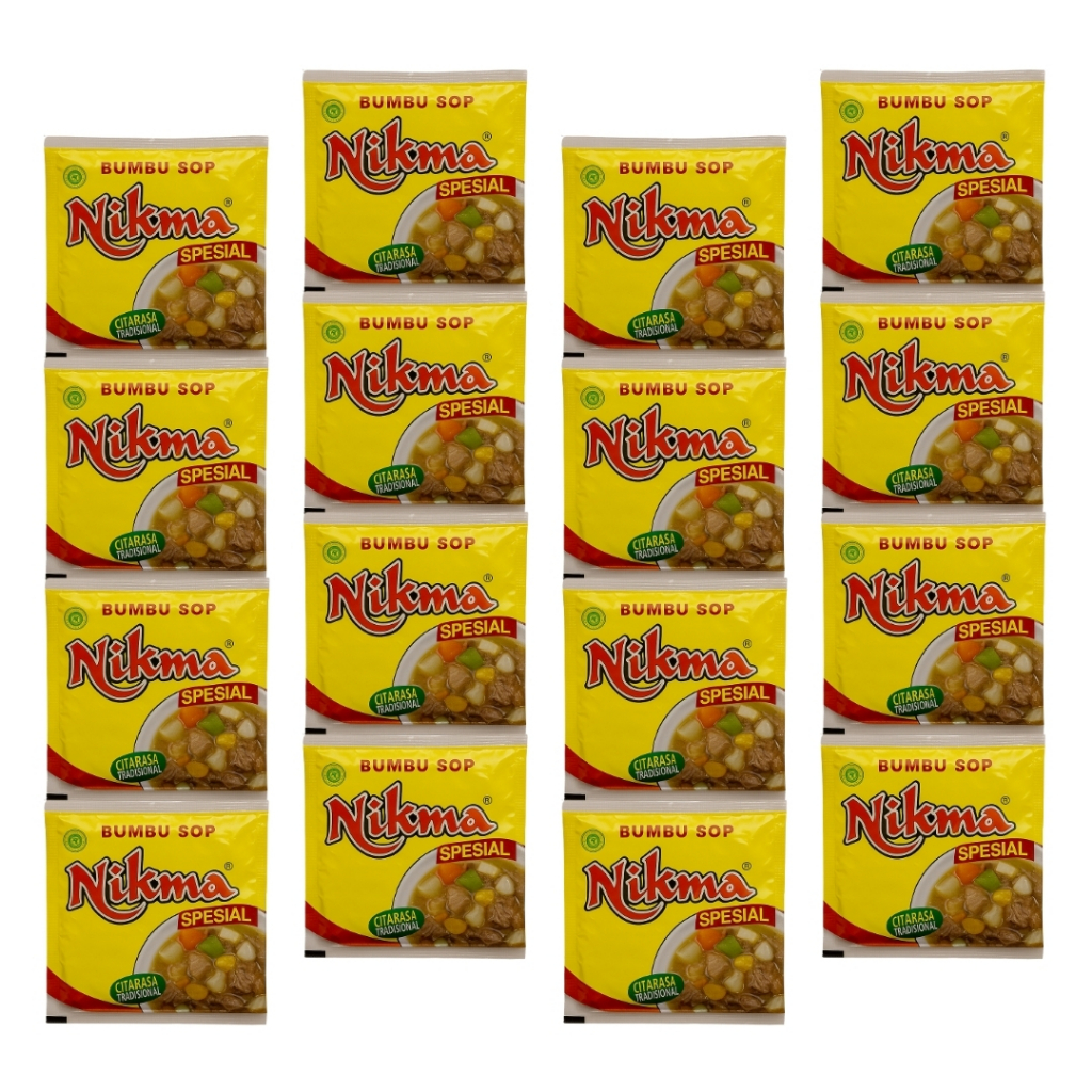 

NIKMA Sop Bumbu Instan 12 Sachet Halal Padang Asli Minang Praktis Untuk Keluarga