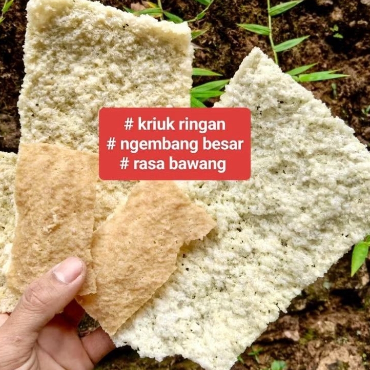 

1KG KERUPUK GENDAR mentah oleh oleh khas Madiun