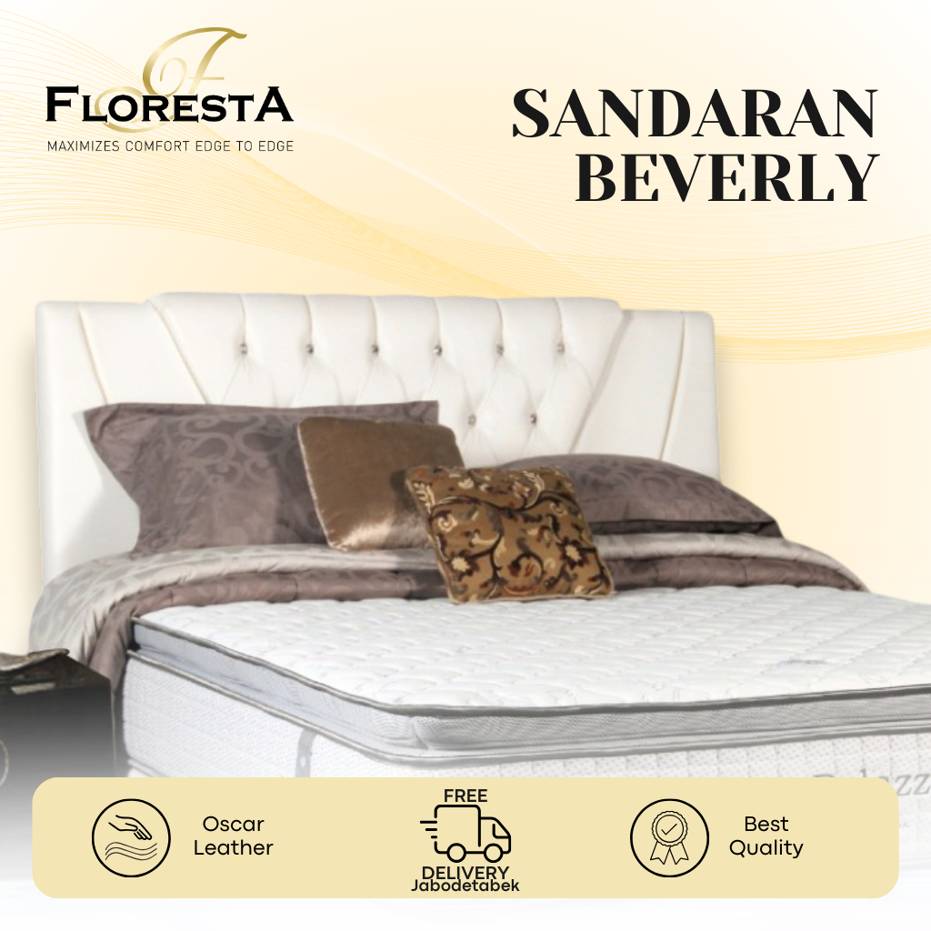 Sandaran Kasur Floresta Beverly Headboard Springbed