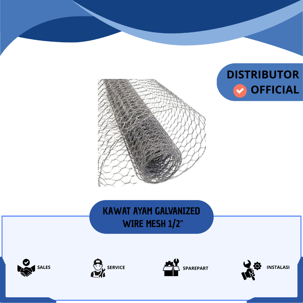 KAWAT AYAM GALVANIZED / WIRE MESH 1/2"