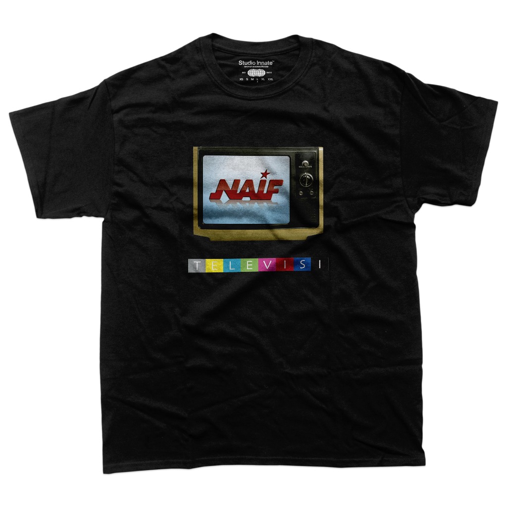 T-shirt Merchandise Band Naif Televisi