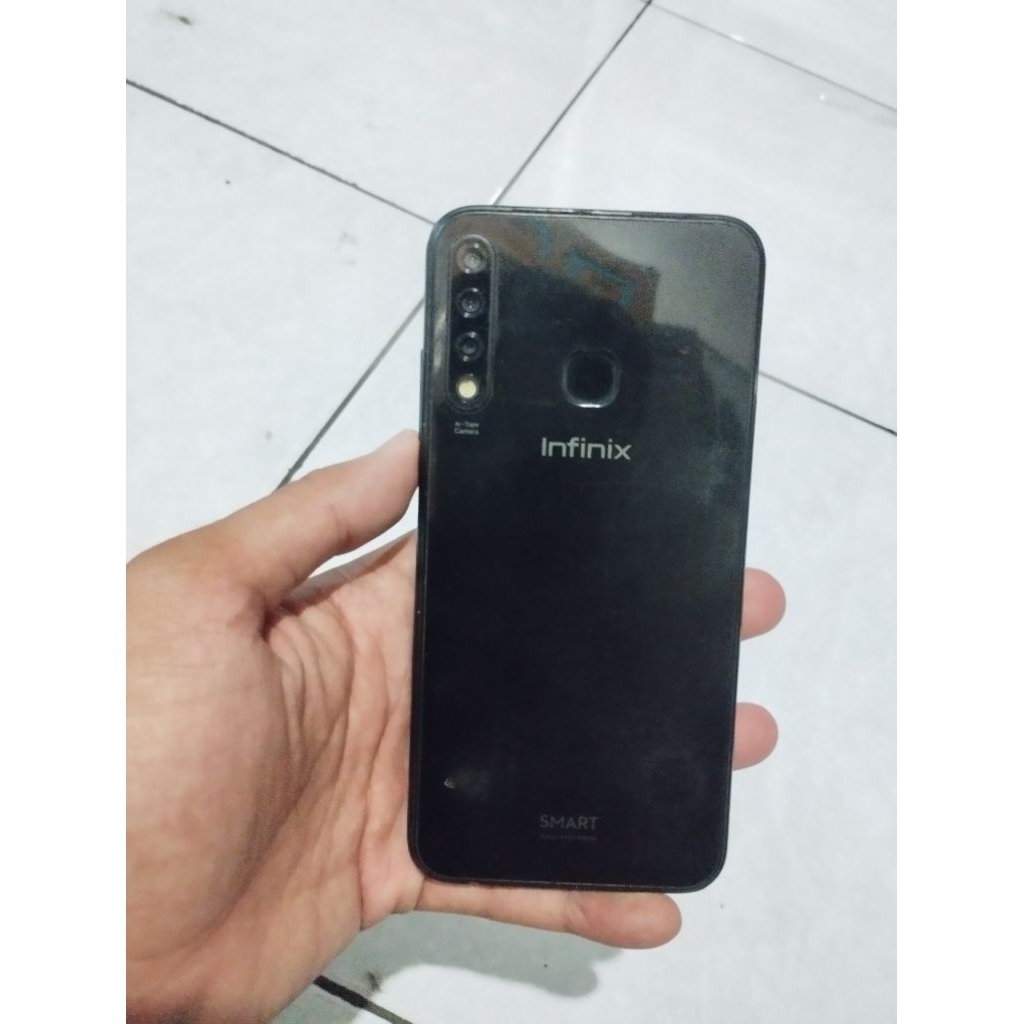 Infinix smart 3 plus mesin hidup normal (minus lcd)