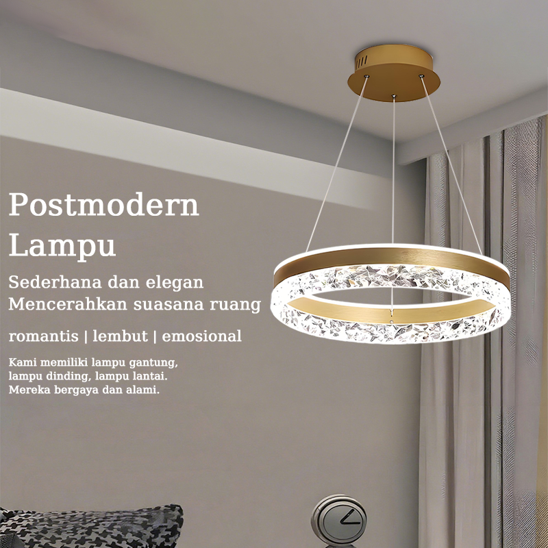 Lampu Gantung Tiga Warna untuk Ruang Tamu Lampu Gantung Kamar Tidur Dapur Lampu Nordic Lampu Hias Me