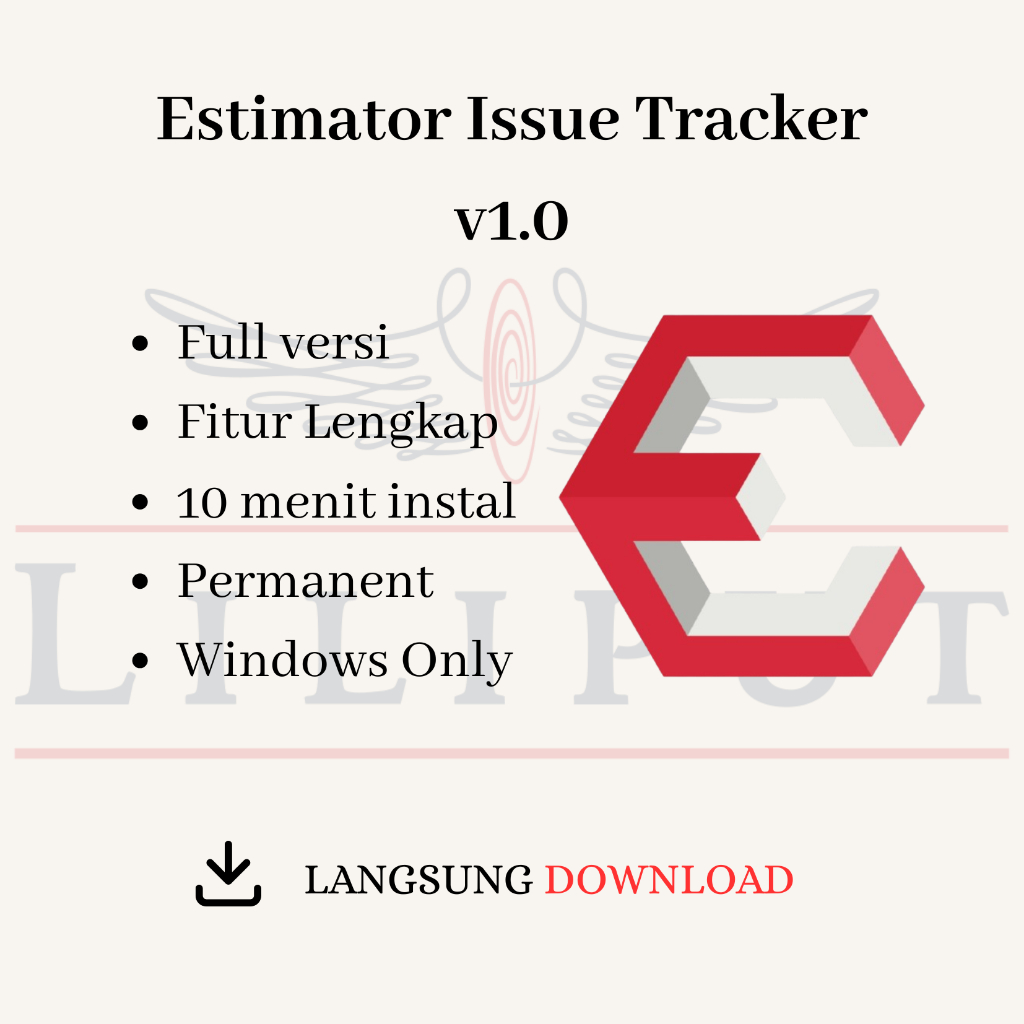 Estimator Issue Traker SketchUp Permanen Tanpa Batas Lisensi Seumur Hidup