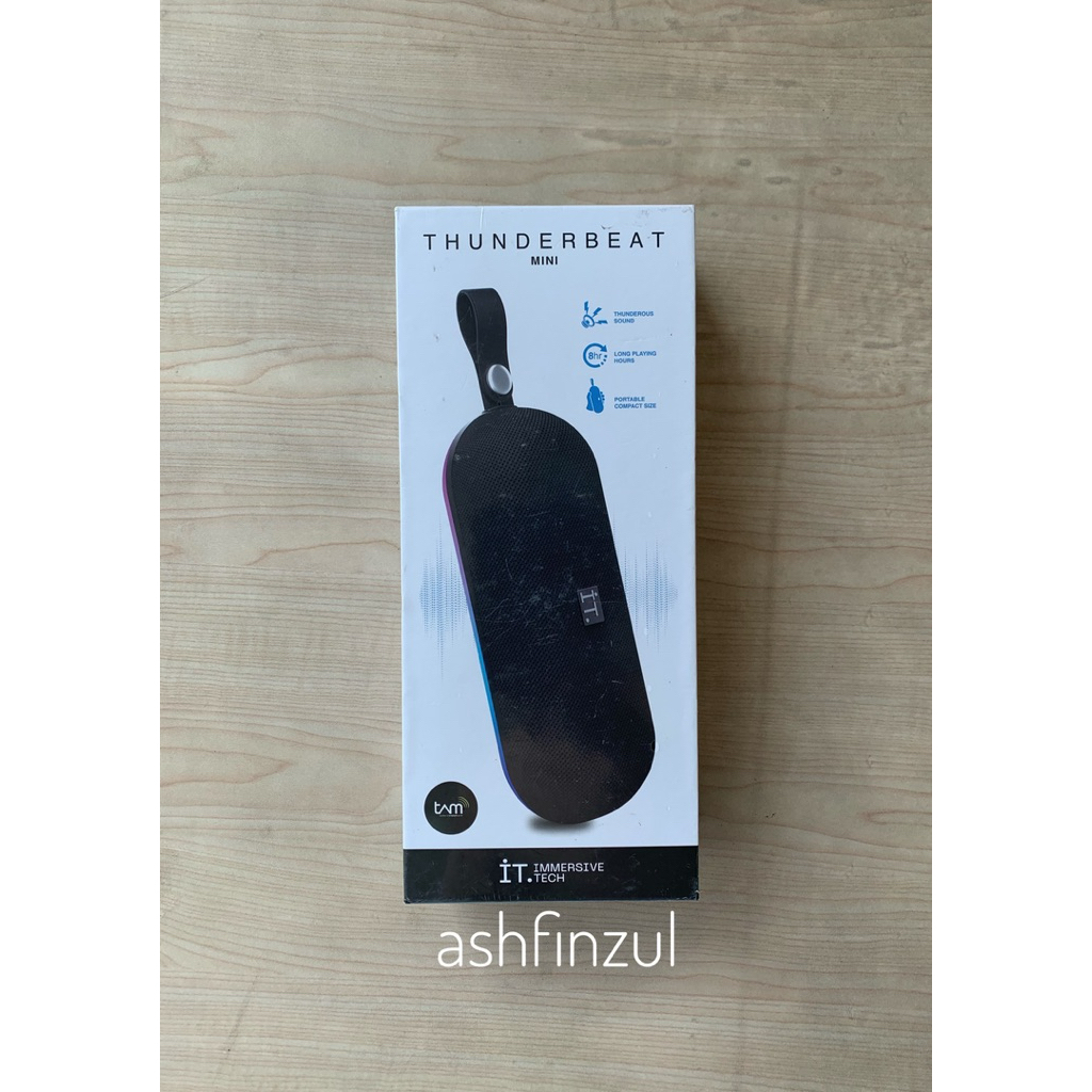 IT Thunderbar Mini Soundbar Bluetooth BNIB