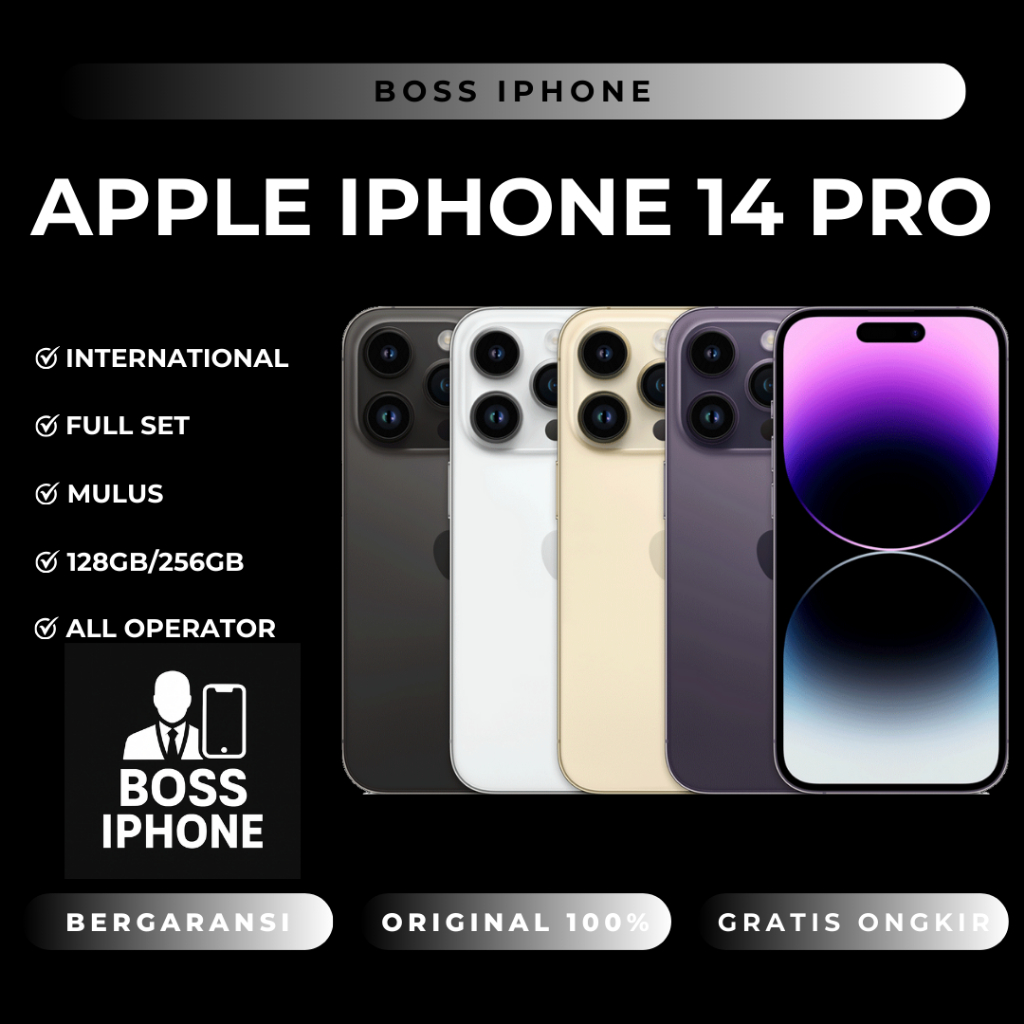 RENT APPLE IPHONE 14 PRO 128GB/256GB ALL OPERATOR