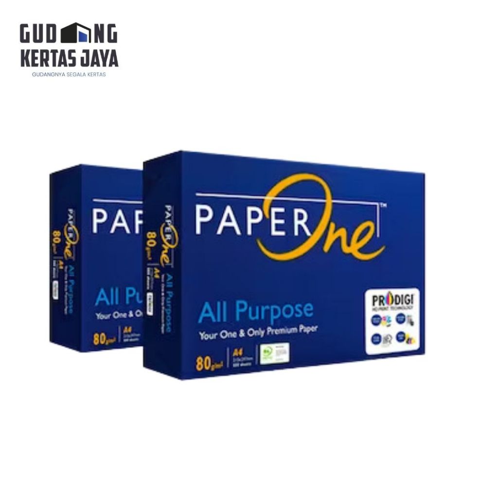 

PaperOne Kertas A4 80gr Digital 1 Rim Kertas HVS
