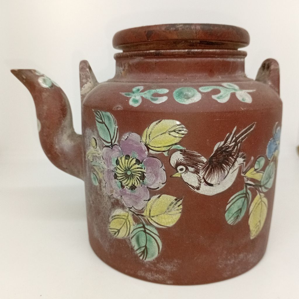 Teko Yixing  Lukis Enamel