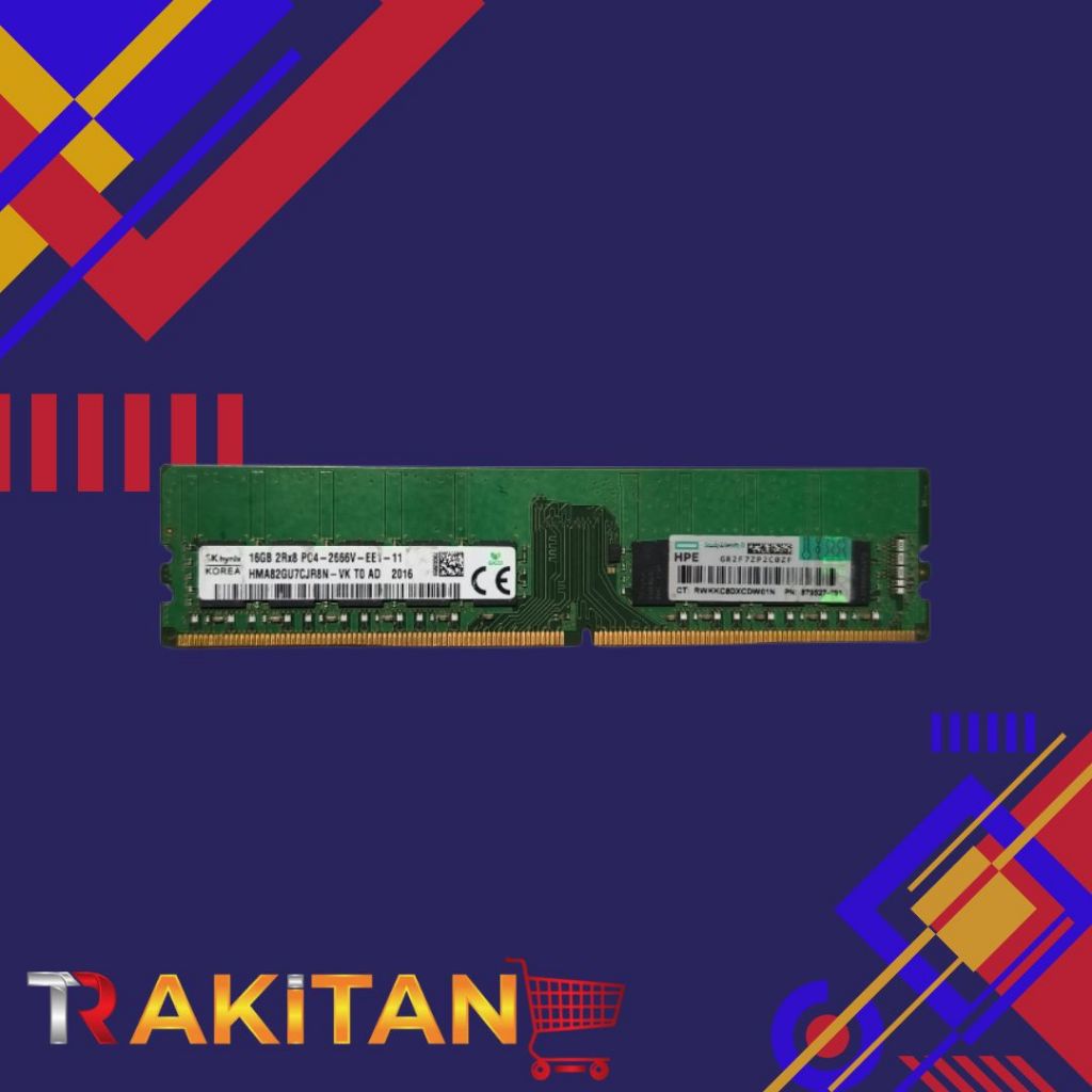 HPE 16-GB (1 x 16GB) Dual Rank x8 DDR4-2666