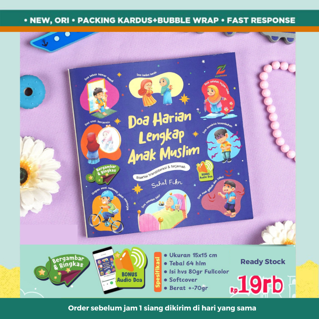 Buku Doa Harian Lengkap Anak Muslim Buku Doa Anak