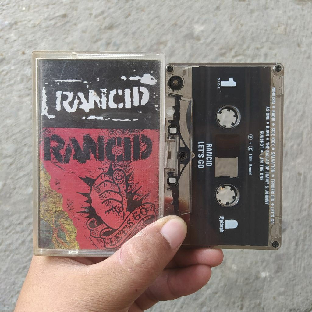 Kaset Pita Rancid - Let's Go