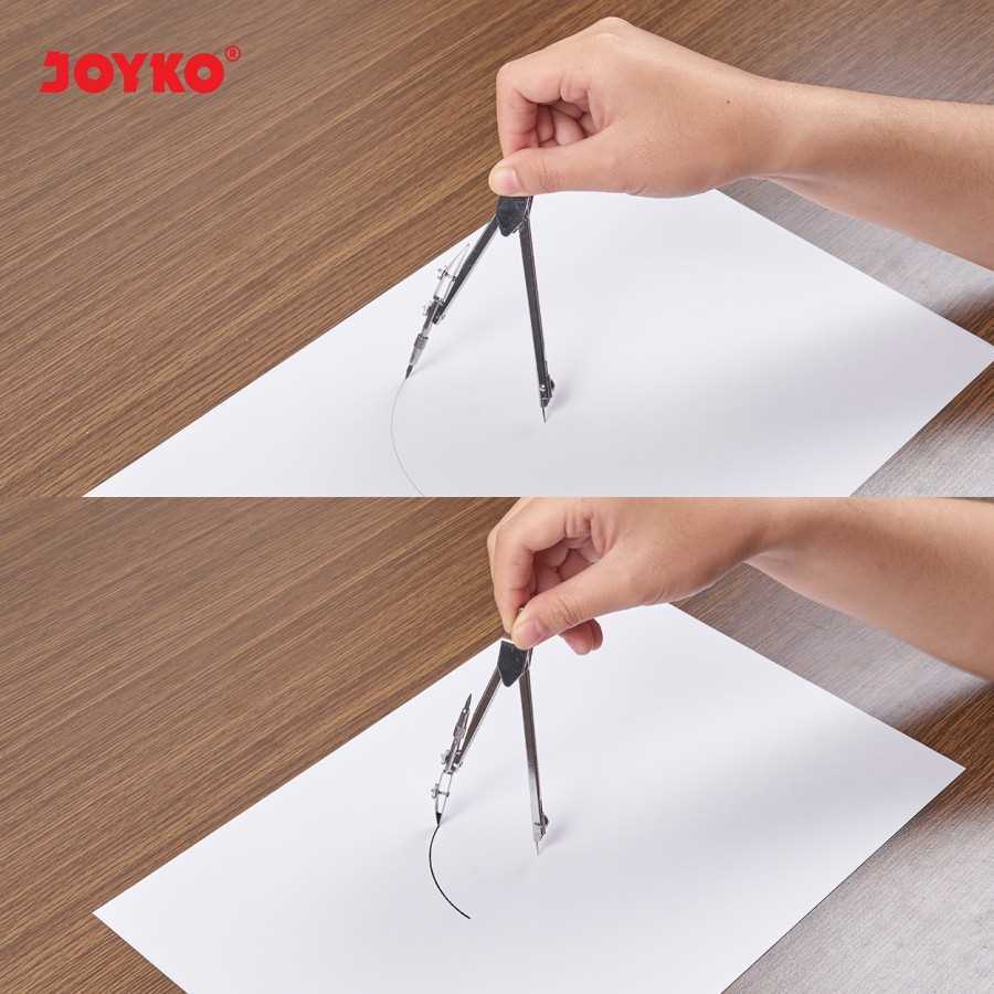 

[150GR] JOYKO JANGKA MS-402 / COMPASS JOYKO / ALAT GAMBAR LINGKARAN / JANGKA MATEMATIKA