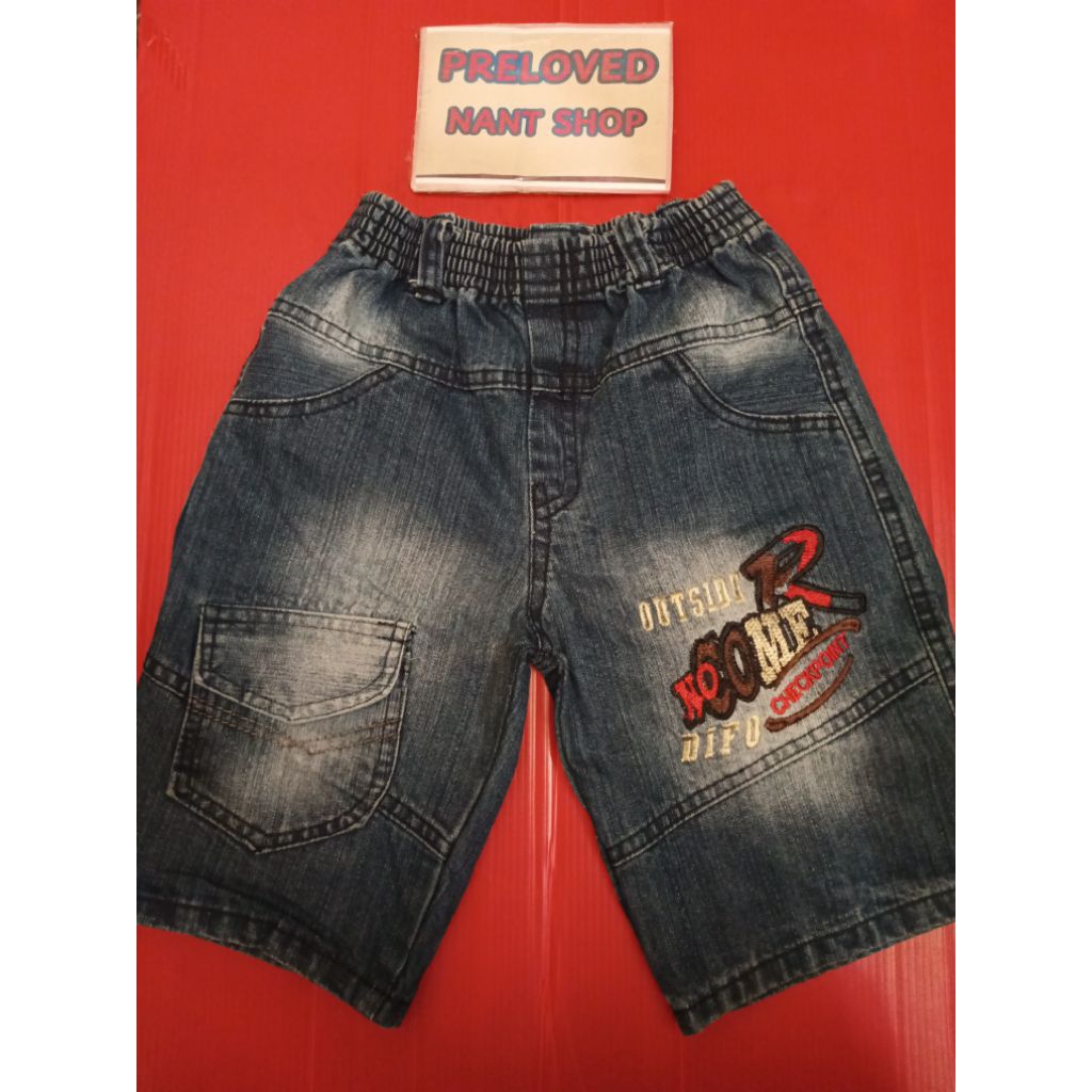 Celana jeans anak cowok  (LP 48 -56 cm, panjang 40 cm)  PL