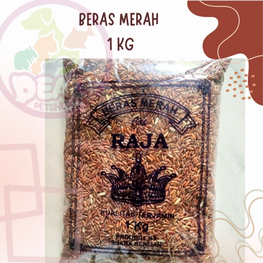 

BERAS MERAH SUPER (BISA UNTUK AYAM BANGKOK) - KAYA SERAT, VITAMIN, DAN MINERAL