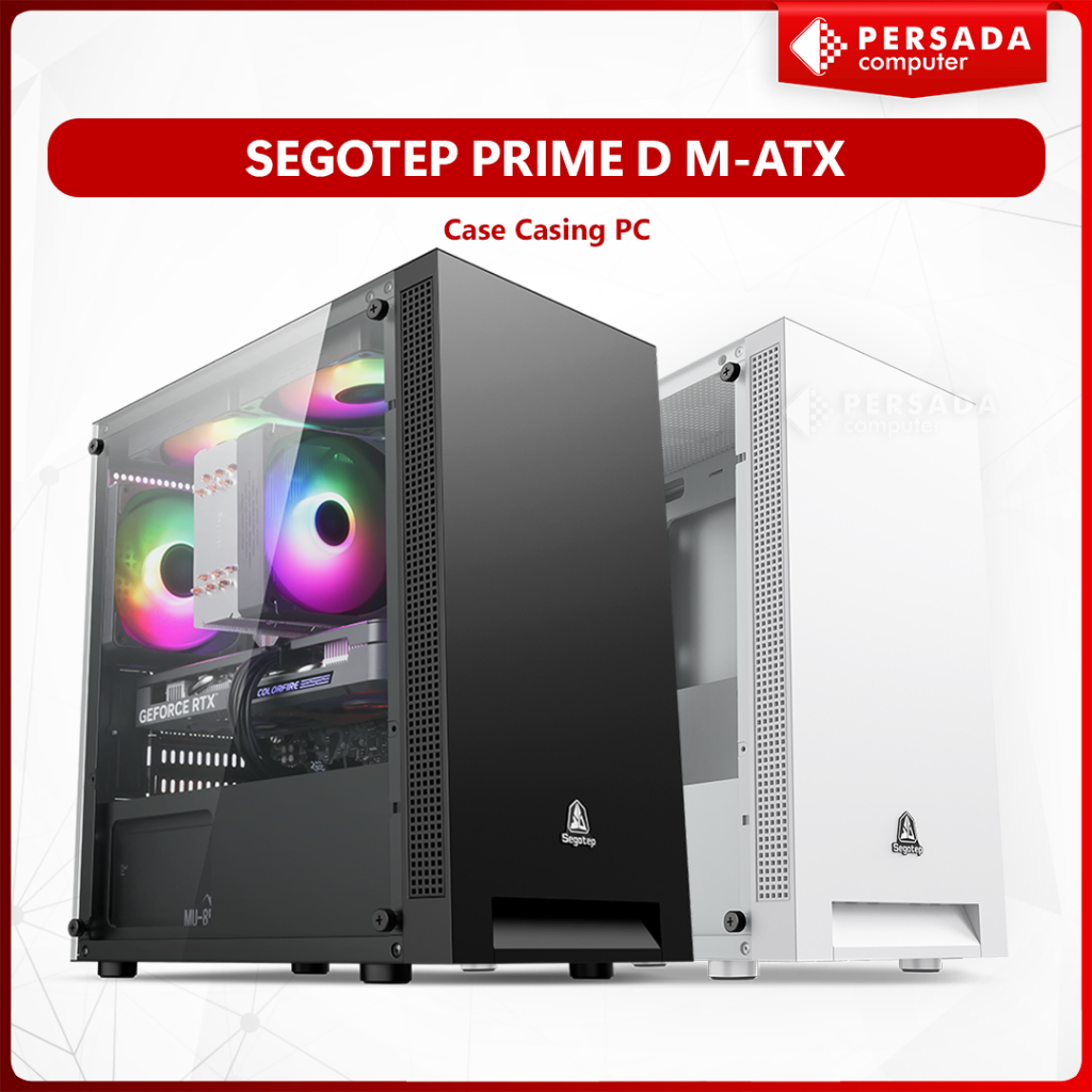 CASING SEGOTEP PRIME D M-ATX Budget PC Case Casing PC Komputer
