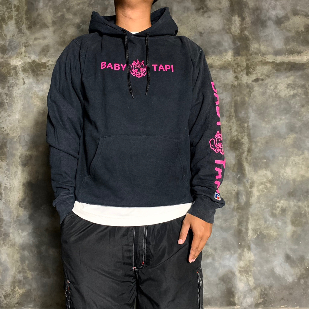 Hoodie Vtg Russel Athletic x Baby Tapi size M