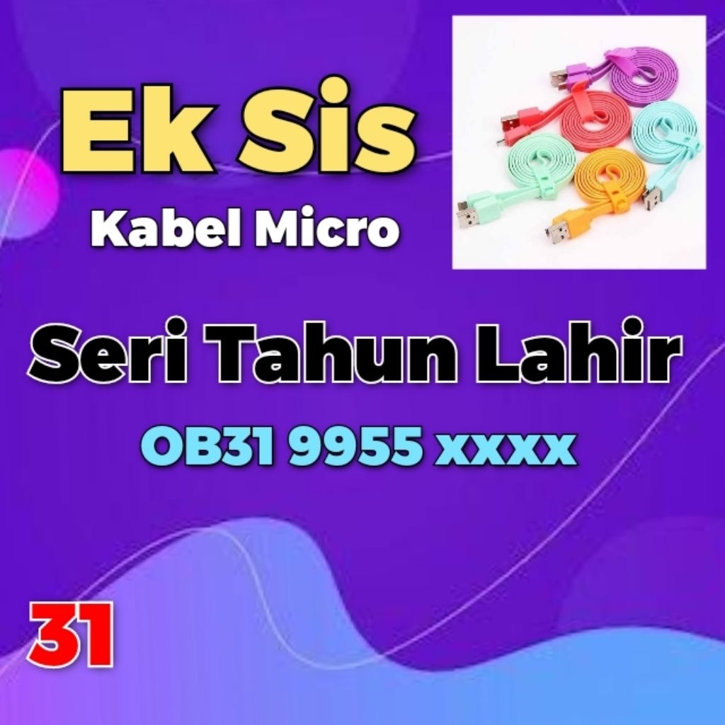 Nomor Cantik Axis Seri Tahun Lahir rapih