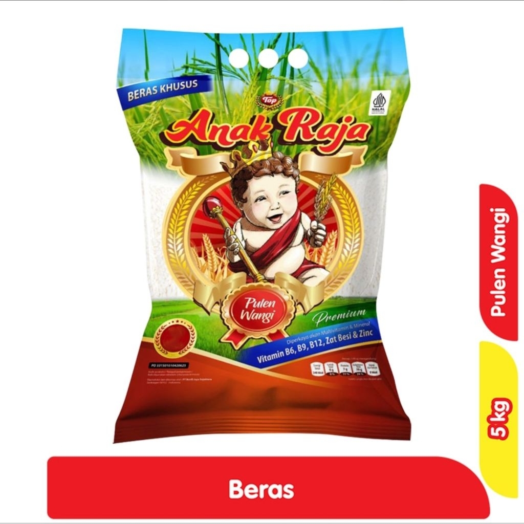 

BERAS ANAK RAJA 5KG PULEN WANGI & ORGANIK