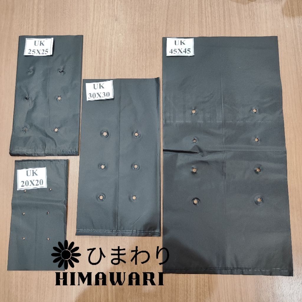 Polybag Tanaman Semai Buah Sayur Kecil - Besar