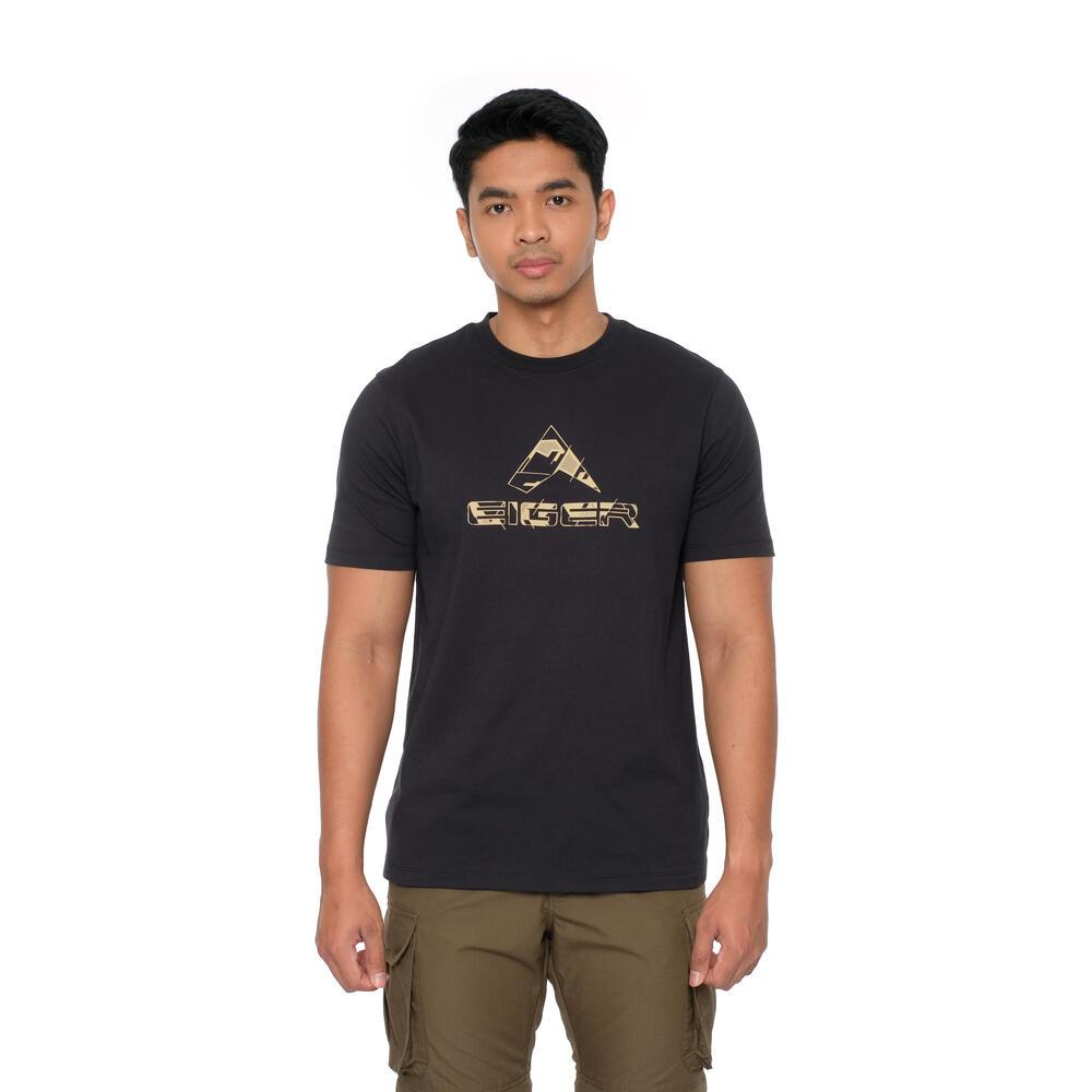 Kaos Pria Distro Original 100% EIGER ABSTRAIT LOGO T-SHIRT
