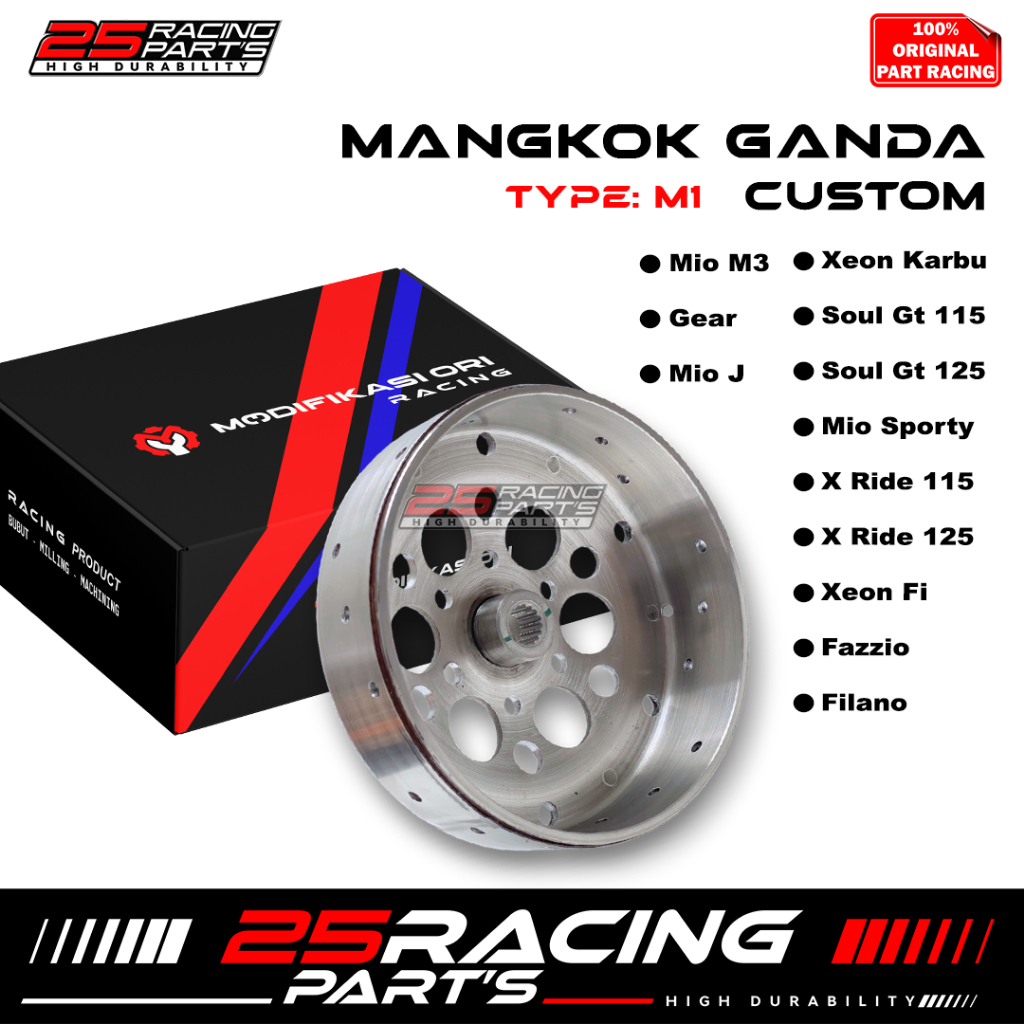 MANGKOK GANDA MODIFIKASI ORI- MANGKOK KARTEL- MIO SPORTY- MIO KARBU- MIO SMILE- 5TL- KARTEL