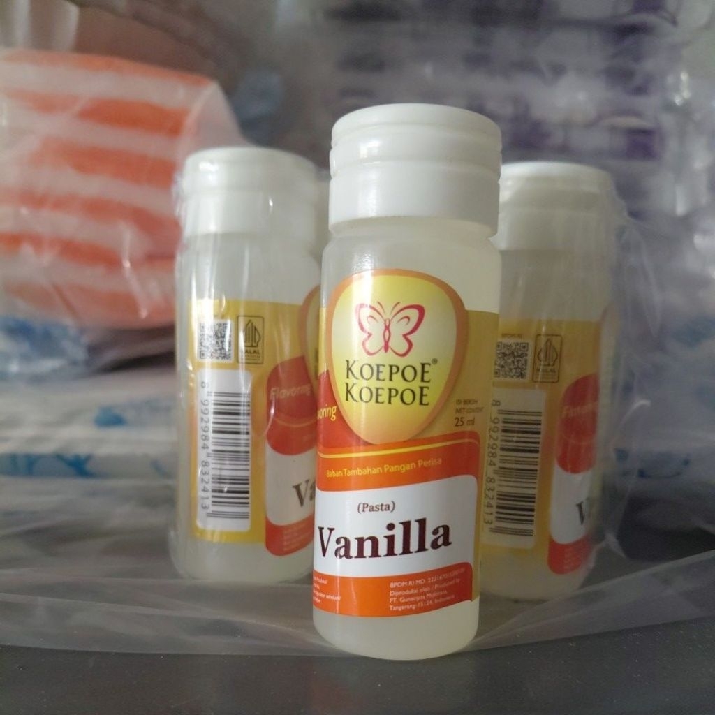 

vanilla essence kupu-kupu 25ml