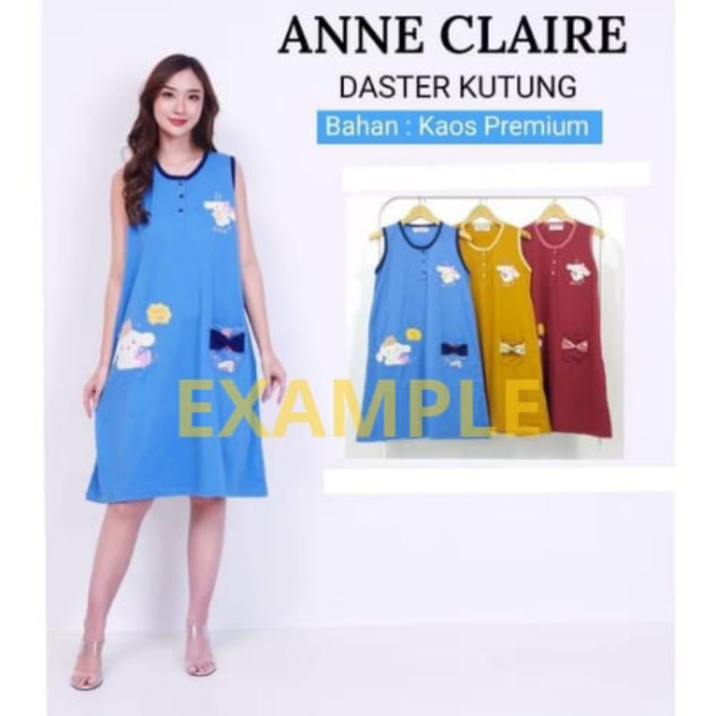 TERMURAH Daster ANNE CLAIRE Singlet Kutung Dewasa All Size A 787, A 764