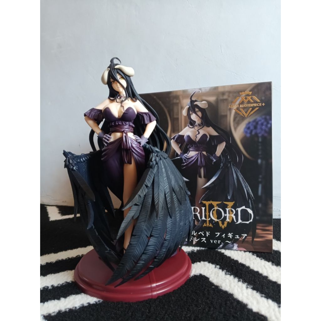 PVC FIGURE ALBEDO BLACK DRESS VER OVERLORD BY TAITO ARTIST MASTERPIECE +