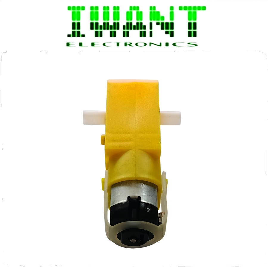 MOTOR DC 3-6V DINAMO MOTOR DC 3-6 VOLT 200 RPM DC MOTOR GEARBOX 3-6 VOLT SMART CAR YELLOW MOTOR DC 3
