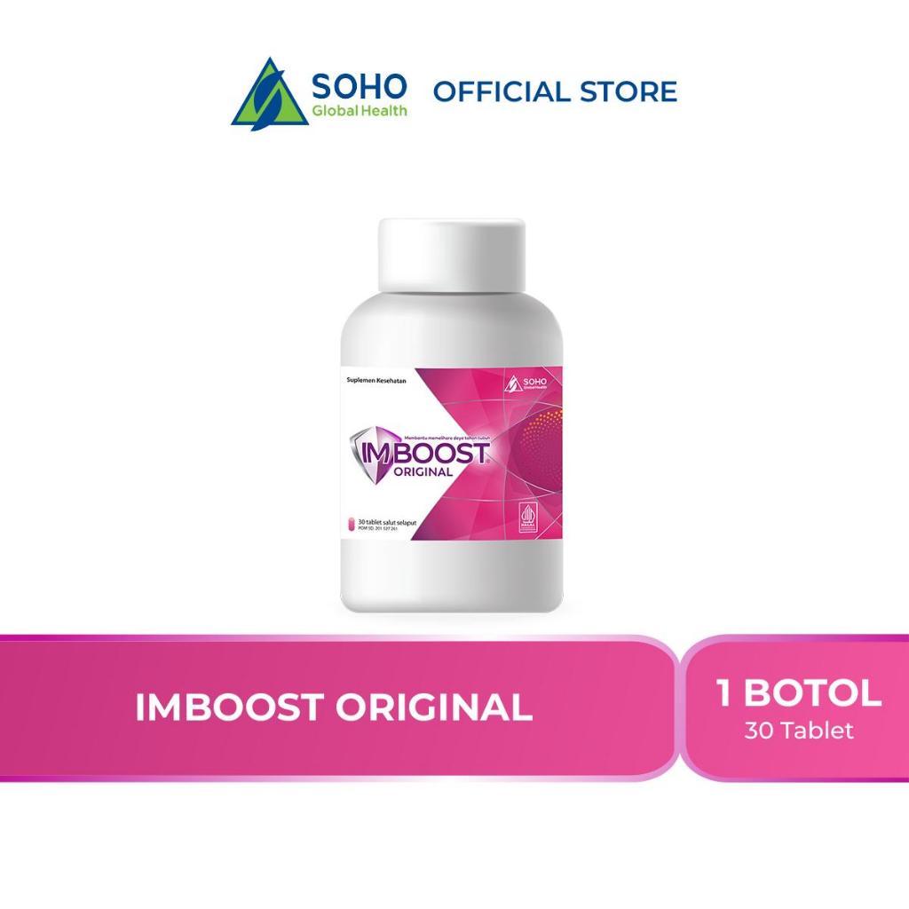 Imboost Original Suplemen Daya Tahan Tubuh @30 Tablet