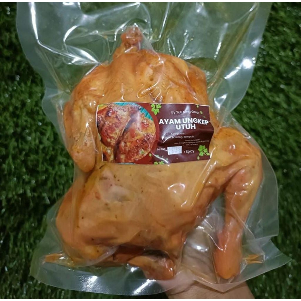 

AYAM UTUH UNGKEP PEDAS 500 GRAM