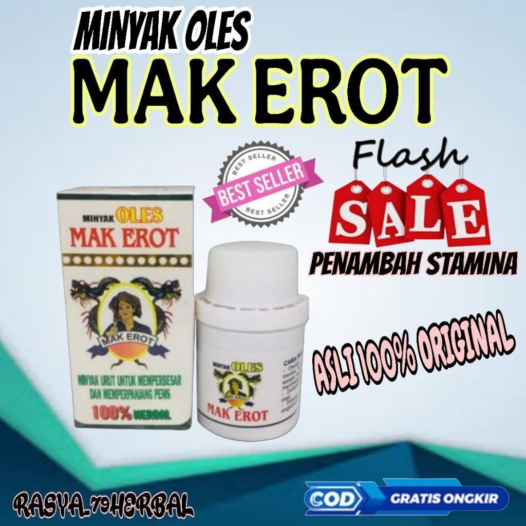 mak erot minyak oles original