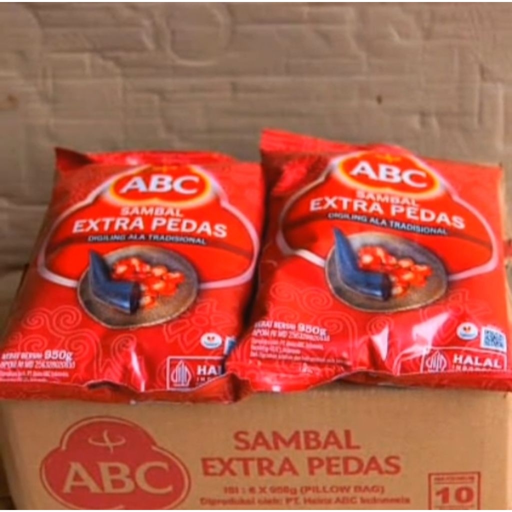 

ABC Saos Extra pedas 950gr
