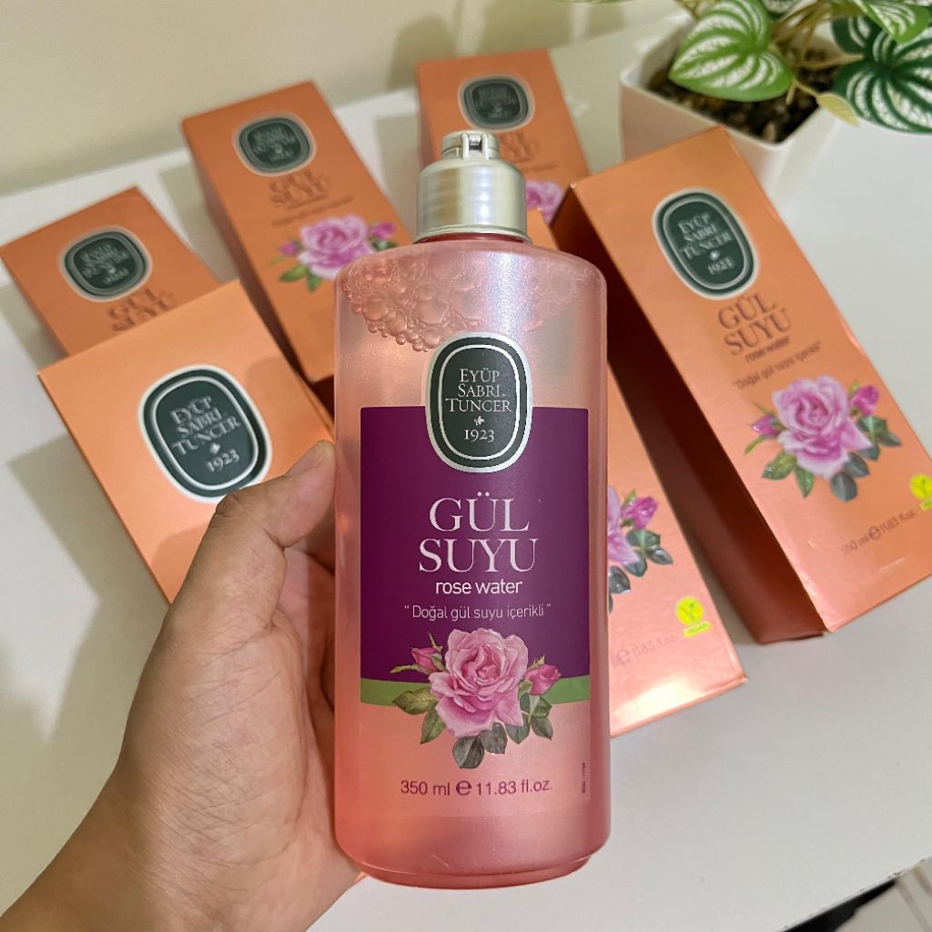 EYUP SABRI TUNCER Rose Water Turki | Gul Suyu Turkiye | Toner Wajah Turkey | Air Mawar Turki | Skinc
