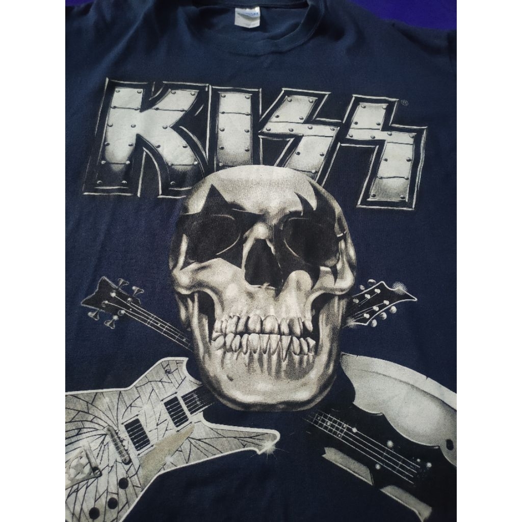 kaos band vintage kiss