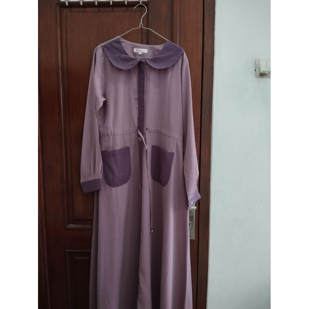 preloved gamis hijabsyifa, hijab syandana, riffa hijab dan zanuba hijab