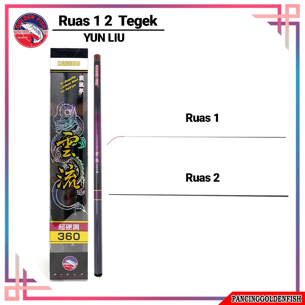 RUAS 1.2 KHUSUS TEGEK GOLDENFISH YUN LIU
