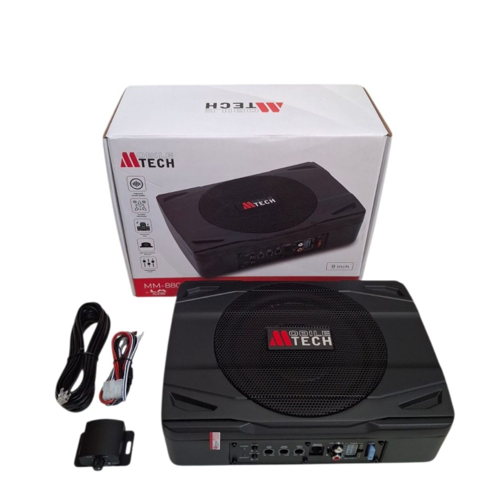 Subwoofer kolong mtech mm-8800 subwoofer kolong 8 inch mtech/mobiletech