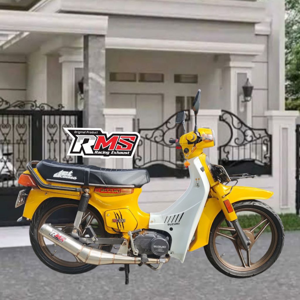 knalpot RC80 RC100 Bravo Thailand stainlles