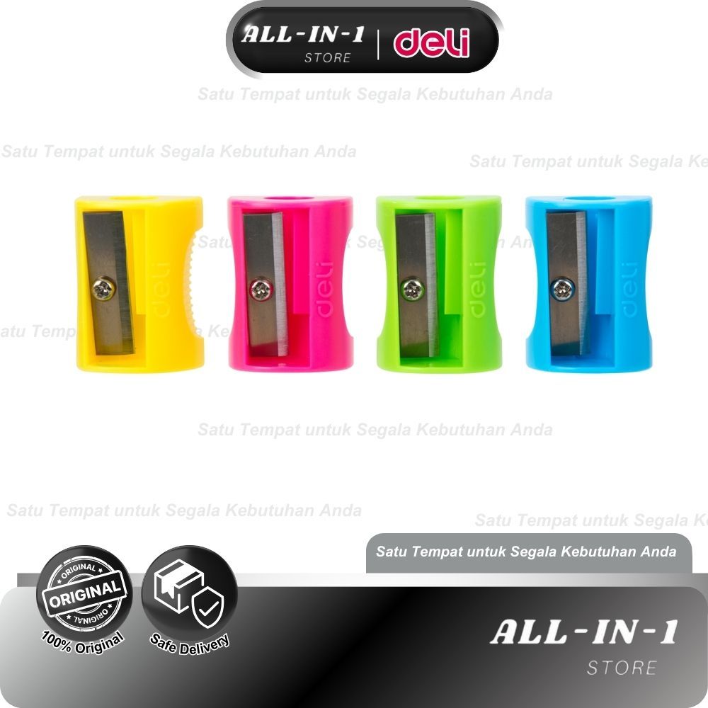 

Deli Rautan Pensil 1 lubang bahan ABS awet penggunaan jangka panjang 7mm E0531