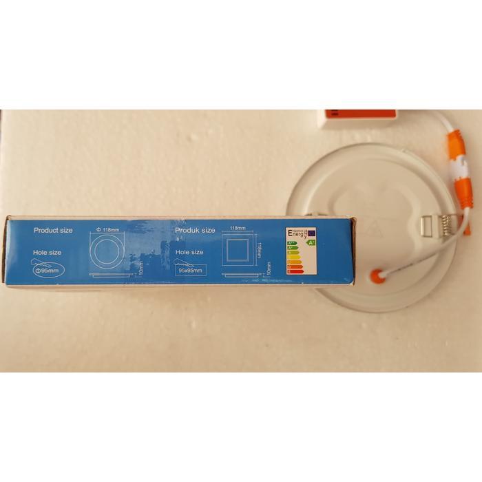 Lampu Panel LED Rocia/ Downlight Panel LED 6 Watt Bulat