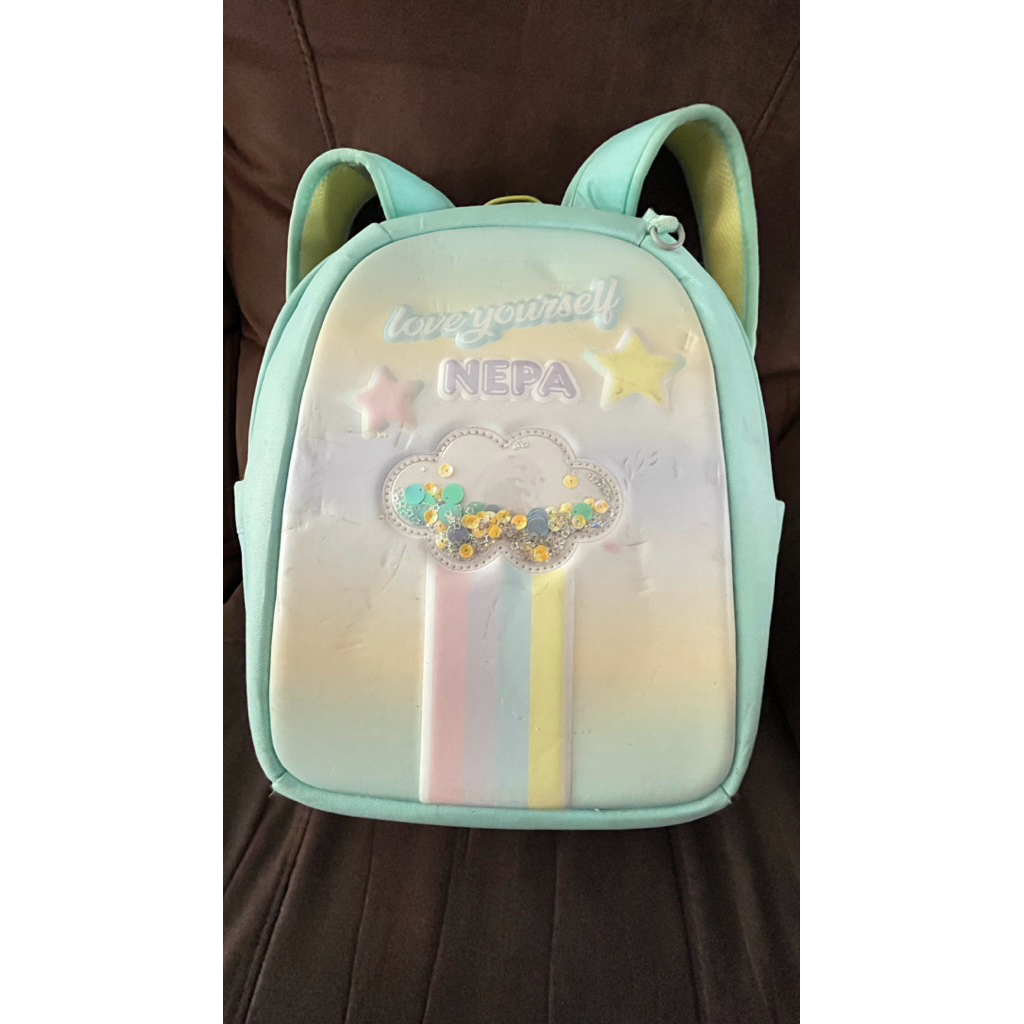 Tas Ransel Anak TK SD Preloved Second Branded Ori Nepa Kids ( Size 30x38 )