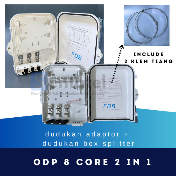 ODP 8 CORE KOSONGAN / ODP MINI 8 CORE / ODP 8 CORE FIBER OPTIK