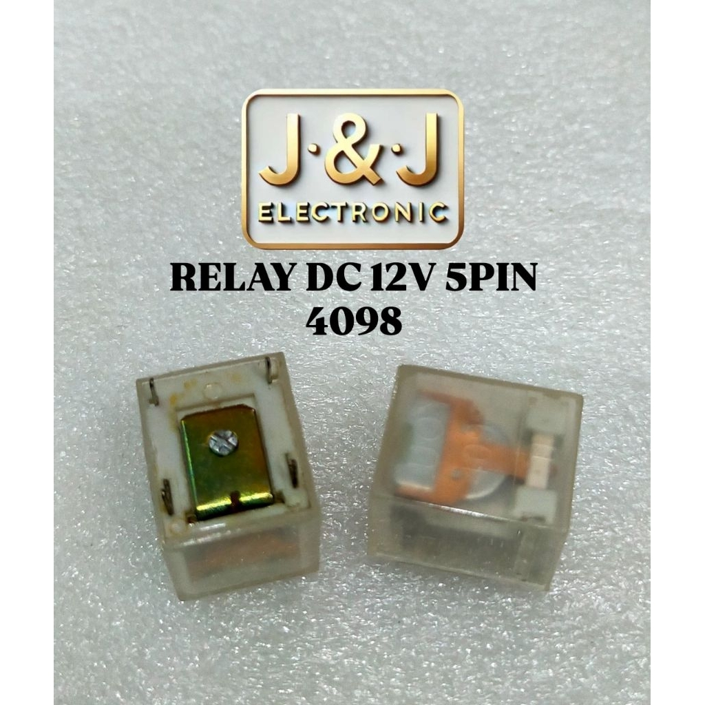 RELAY RILAY 4098 DC 12V 5PIN , RELAY STABILIZER DC 12V 5PIN