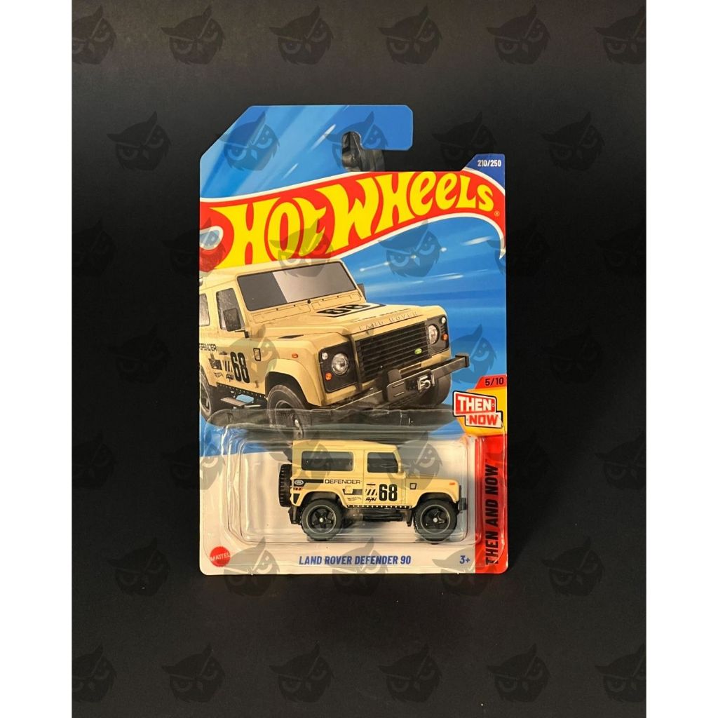 Hot Wheels Mainline Land Rover Defender 90 Nila – Diecast 1:64 Koleksi & Custom