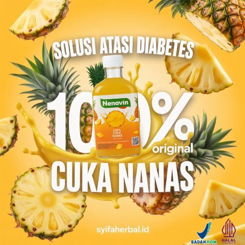 

NENAVIN CUKA NANAS 100% Original Solusi Atasi Diabetes Dan Kontrol Gula Darah