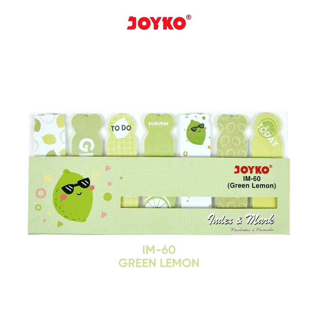 

( 2pcs ) JOYKO Index & Mark Penanda Pembatas IM-60