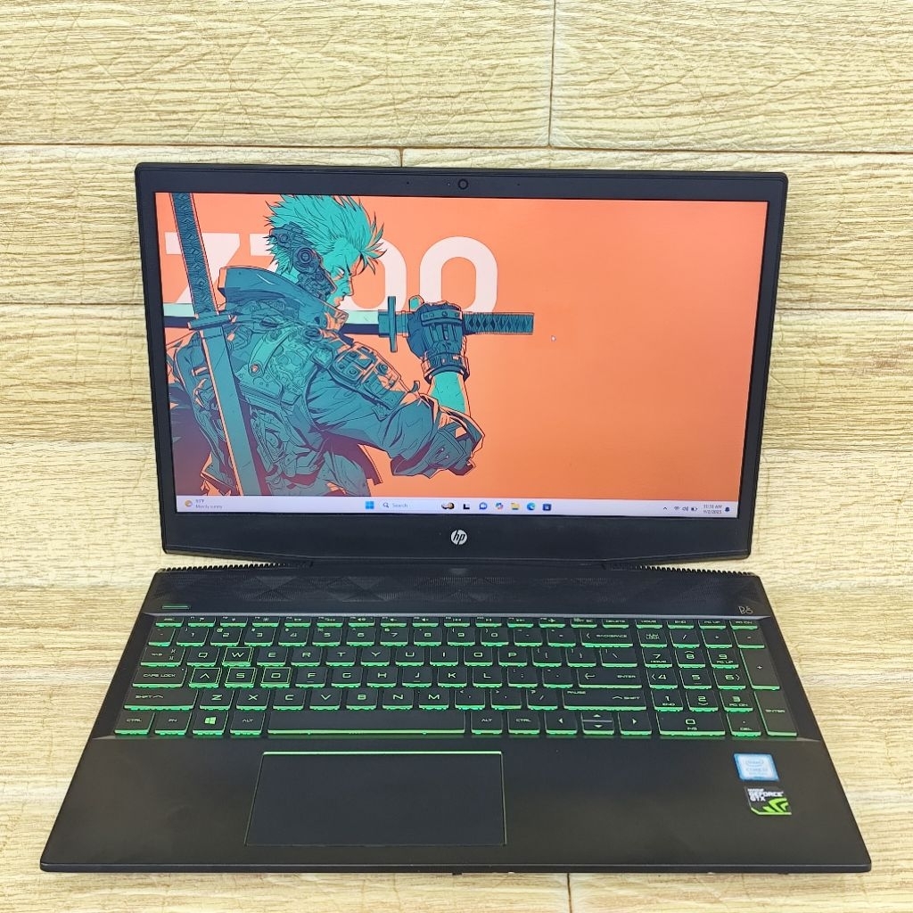 Laptop 2nd HP Pavilion 15 Core i7-8750H RAM 16GB SSD 512GB GTX 1050 TI